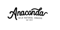 Logo Ananconda snacks melnatur